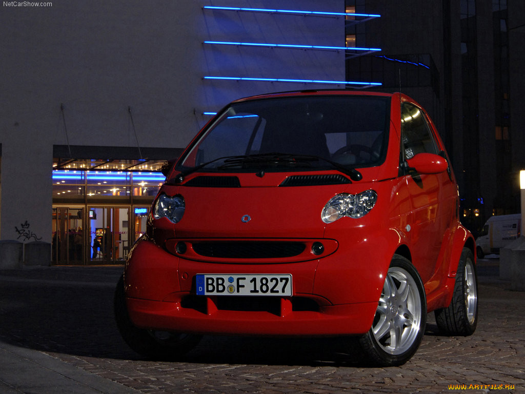 smart, fortwo, edition, red, 2006, 
